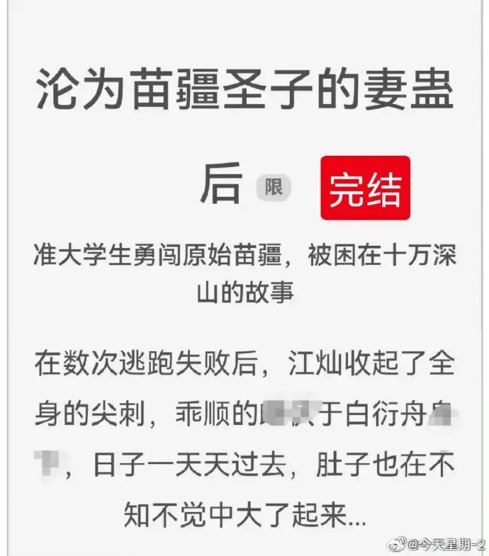 沦为苗疆圣子的妻蛊后全文免费阅读_沦为苗疆圣子的妻蛊后完结版TXT下载_小说资源在线看